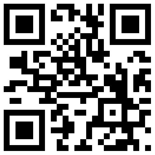 QR code to view the site on mobile